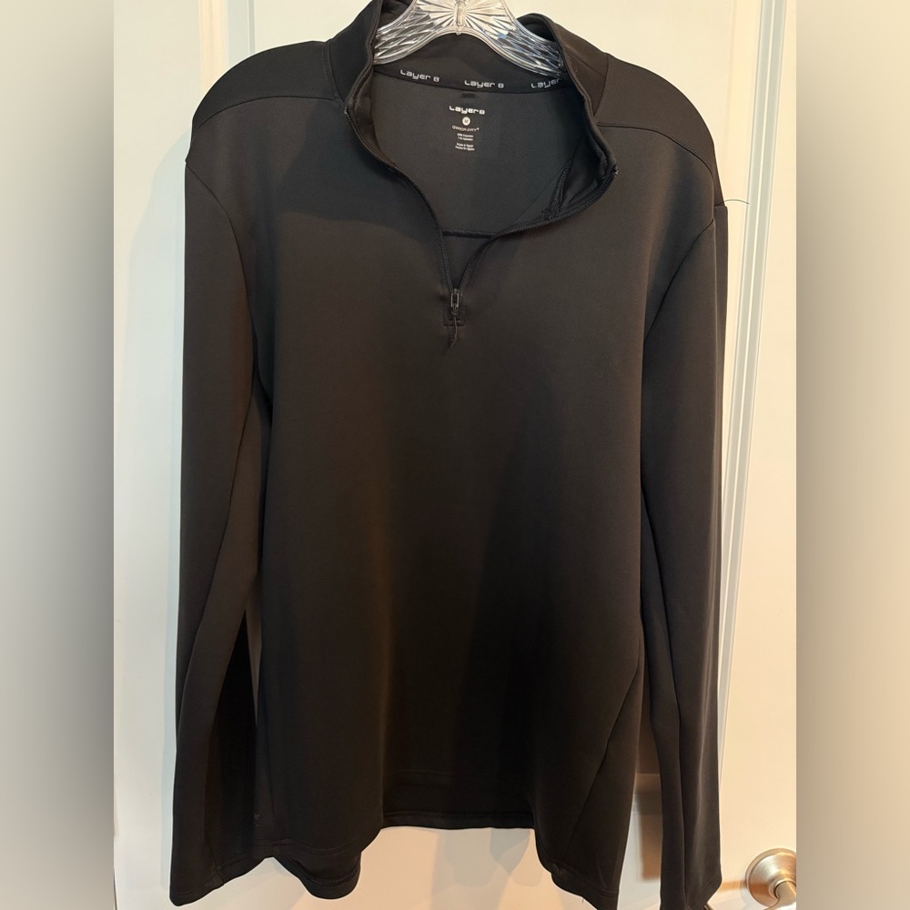 Layer 8 Quarter Zip Pullover Mens Size Medium